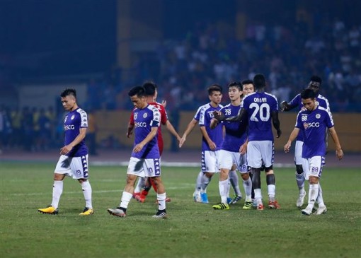 Hòa April 25 SC 0 - 0, Hà Nội FC lỡ hẹn chung kết AFC Cup 2019