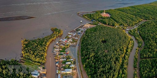 Những hình ảnh cho thấy nguy cơ sạt lở 'bủa vây' bán đảo Cà Mau