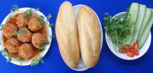 Bánh mì xíu mại, món ăn dễ ghiền