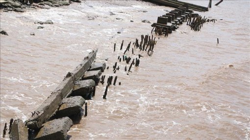 Bạc Liêu: Xuất hiện nhiều điểm sạt lở bờ biển