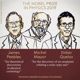 Nobel Vật lý 2019 vinh danh khám phá vũ trụ và hành tinh ngoài Hệ Mặt Trời