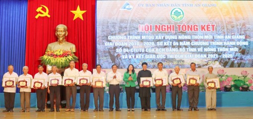 Vai trò của tổ chức Đảng trong xây dựng nông thôn mới ở An Giang