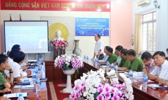 Châu Đốc khai trương hệ thống camera an ninh