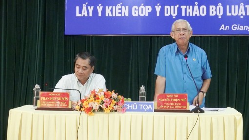 Góp ý hoàn thiện dự thảo Bộ luật Lao động (sửa đổi)