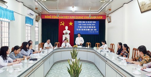 Hội thảo khoa học kỷ niệm 70 năm tác phẩm Dân vận của Chủ tịch Hồ Chí Minh
