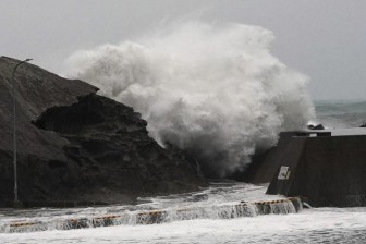 Siêu bão Hagibis đã đổ bộ vào Nhật Bản