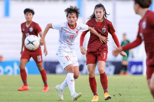 Bóng đá nữ SEA Games 30 cũng cùng bảng với Thái Lan