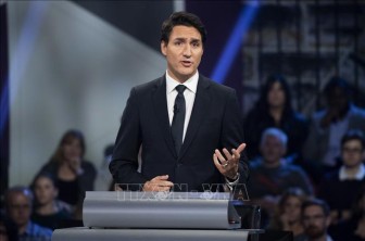 Thủ tướng Canada Justin Trudeau nỗ lực vận động tranh cử
