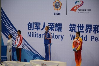 Ánh Viên giành HCB tại Đại hội thể thao Quân sự thế giới