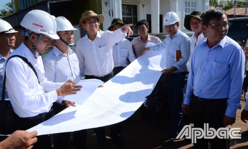 Kiểm tra tiến độ Dự án Đường cao tốc Trung Lương - Mỹ Thuận