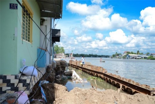 Thêm 2 đề án ứng phó với sụt lún đất tại ĐBSCL