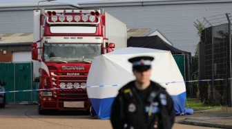 39 người thiệt mạng trong container ở Anh là người Trung Quốc