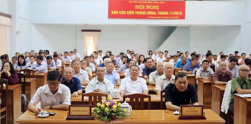 Hội nghị báo cáo viên trực tuyến tháng 11-2019