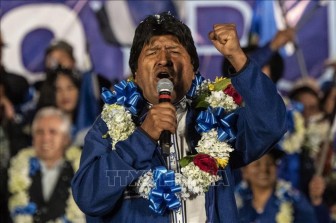 Tổng thống Bolivia Evo Morales tái đắc cử nhiệm kỳ thứ tư liên tiếp