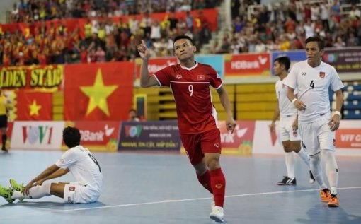 Đá bại Myanmar, Việt Nam giành suất dự VCK Futsal Châu Á 2020