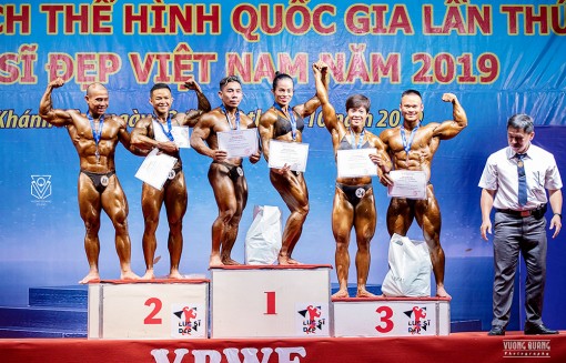 Thể hình An Giang hạng ba toàn quốc