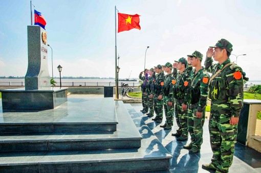 An Giang xây dựng đường biên cột mốc