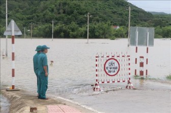 Lũ khẩn cấp trên các sông từ Quảng Ngãi đến Phú Yên