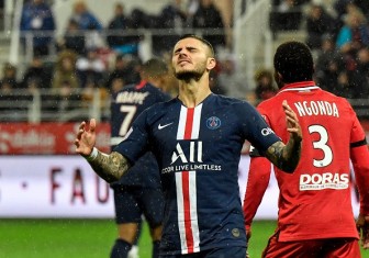 Vòng 12 Ligue 1: PSG thua sốc đội cuối bảng Dijon