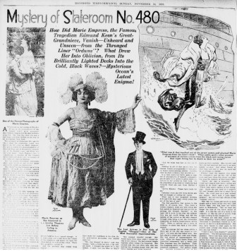 Vụ mất tích bí ẩn của ngôi sao phim câm năm 1919