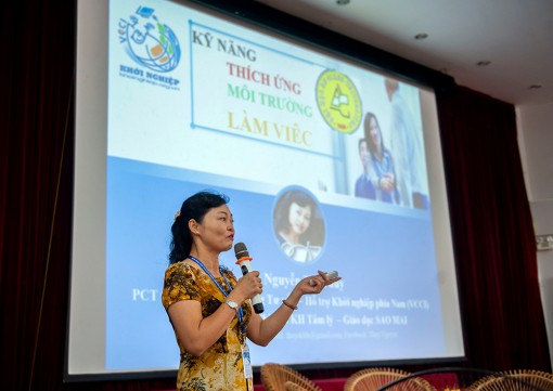 Tập huấn kỹ năng thích ứng môi trường làm việc cho sinh viên năm 4 Trường Đại học An Giang