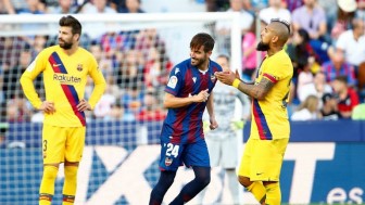 Messi ghi bàn, Barca vẫn trắng tay trước Levante