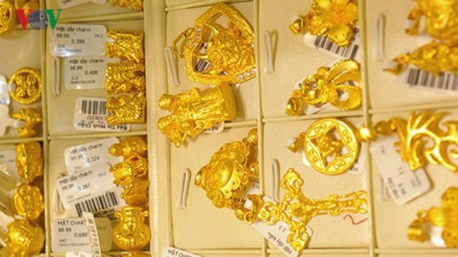 Giá vàng trong nước giữ vững đà tăng nhẹ