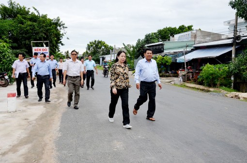An Phú đẩy nhanh tiến độ thực hiện các công trình trọng điểm