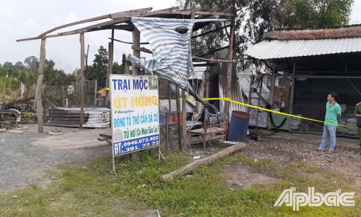 Cháy cơ sở kinh doanh đồ gỗ, phân bón