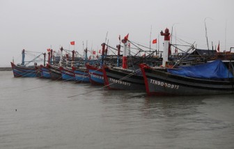 Thừa Thiên Huế kêu gọi hơn 2.000 tàu thuyền vào bờ tránh bão số 6