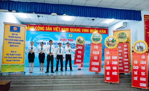 Bế mạc Hội thi tuyên truyền cải cách hành chính tỉnh An Giang năm 2019