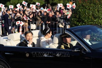 Lễ diễu hành sau đăng quang của Nhật hoàng Naruhito