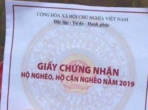Thoại Giang: Một phụ nữ tự nguyện xin thoát hộ cận nghèo