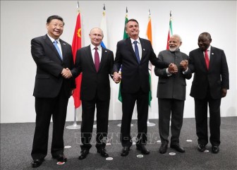 Chủ tịch Trung Quốc tới Brazil dự Hội nghị thượng đỉnh BRICS