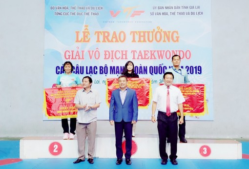 An Giang đoạt hạng nhì toàn đoàn nội dung quyền tại Giải vô địch Taekwondo các CLB mạnh toàn quốc năm 2019