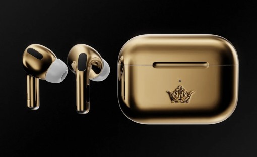 Chiêm ngưỡng AirPods vàng nguyên khối giá 1,57 tỷ đồng