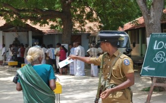 Bầu cử Tổng thống Sri Lanka: An ninh được thắt chặt