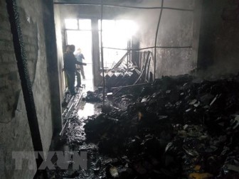 Cà Mau: Điều tra vụ cháy cửa hàng Viettel ở thị trấn Đầm Dơi