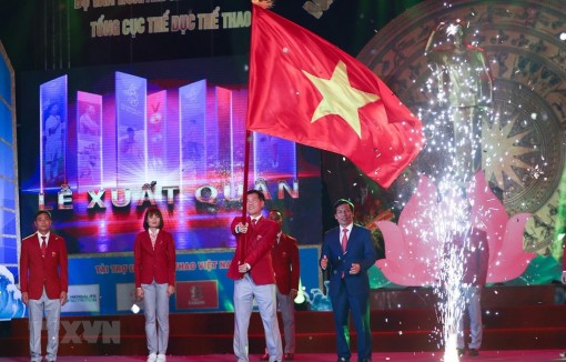 Lễ xuất quân Đoàn Thể thao Việt Nam tham dự SEA Games 30