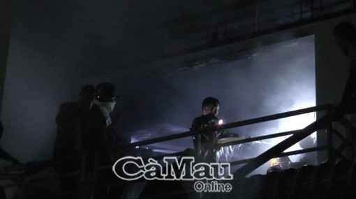 Cà Mau: Xảy ra vụ hỏa hoạn ở Đầm Dơi