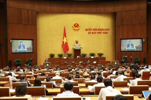 Kỳ họp thứ 8, Quốc hội khóa XIV: Cho ý kiến ba dự án Luật