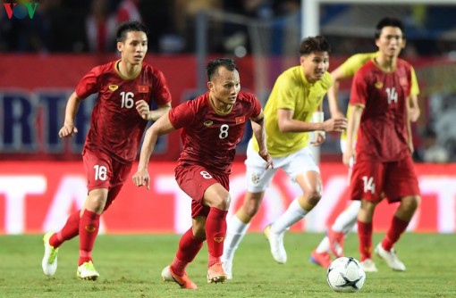 Hùng Dũng và Trọng Hoàng dự SEA Games 30