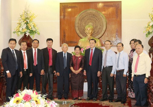 Lãnh đạo TP Cần Thơ tiếp Đoàn công tác của Bộ Văn hóa và Nghệ thuật Campuchia
