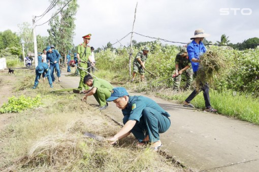 Tuổi trẻ Sóc Trăng chung sức xây dựng nông thôn mới