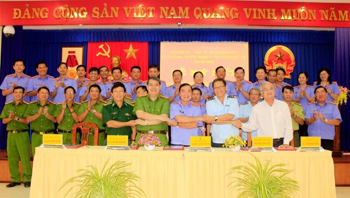 Tổng kết 5 năm và ký kết quy chế phối hợp liên ngành tỉnh
