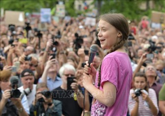 Nữ sinh Greta Thunberg đoạt giải thưởng hòa bình quốc tế dành cho trẻ em