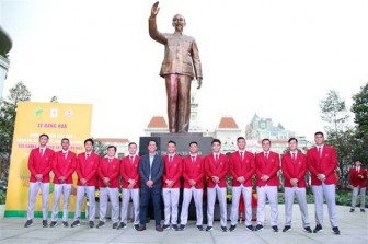 Họp mặt tiễn Đoàn thể thao Việt Nam khu vực phía Nam dự SEA Games 30