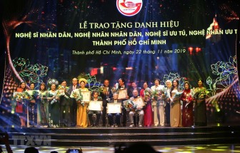 TP.HCM vinh danh 77 nghệ sỹ được tặng danh hiệu vinh dự Nhà nước