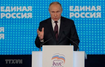 Đảng Nước Nga thống nhất xây dựng cương lĩnh mới cho bầu cử Duma 2021