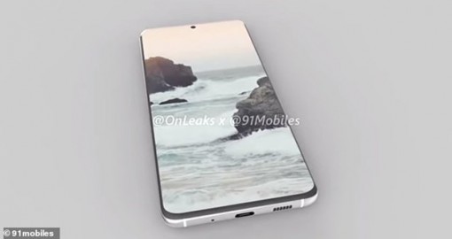 Rỏ rì hình ảnh điện thoại Samsung Galaxy S11 có 5 camera ở mặt sau?